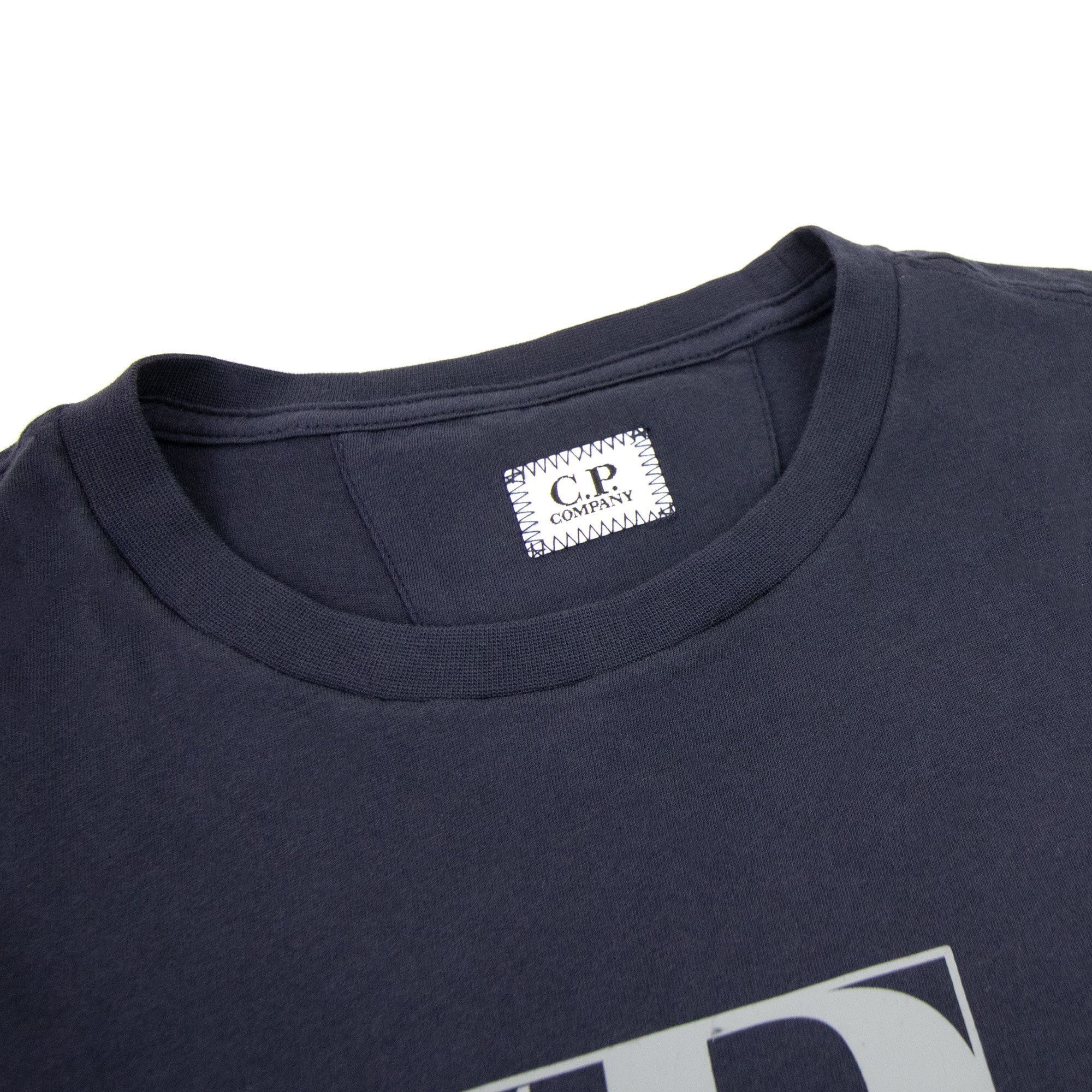 Cp Company C.p Block Man Tshirt Navy 888