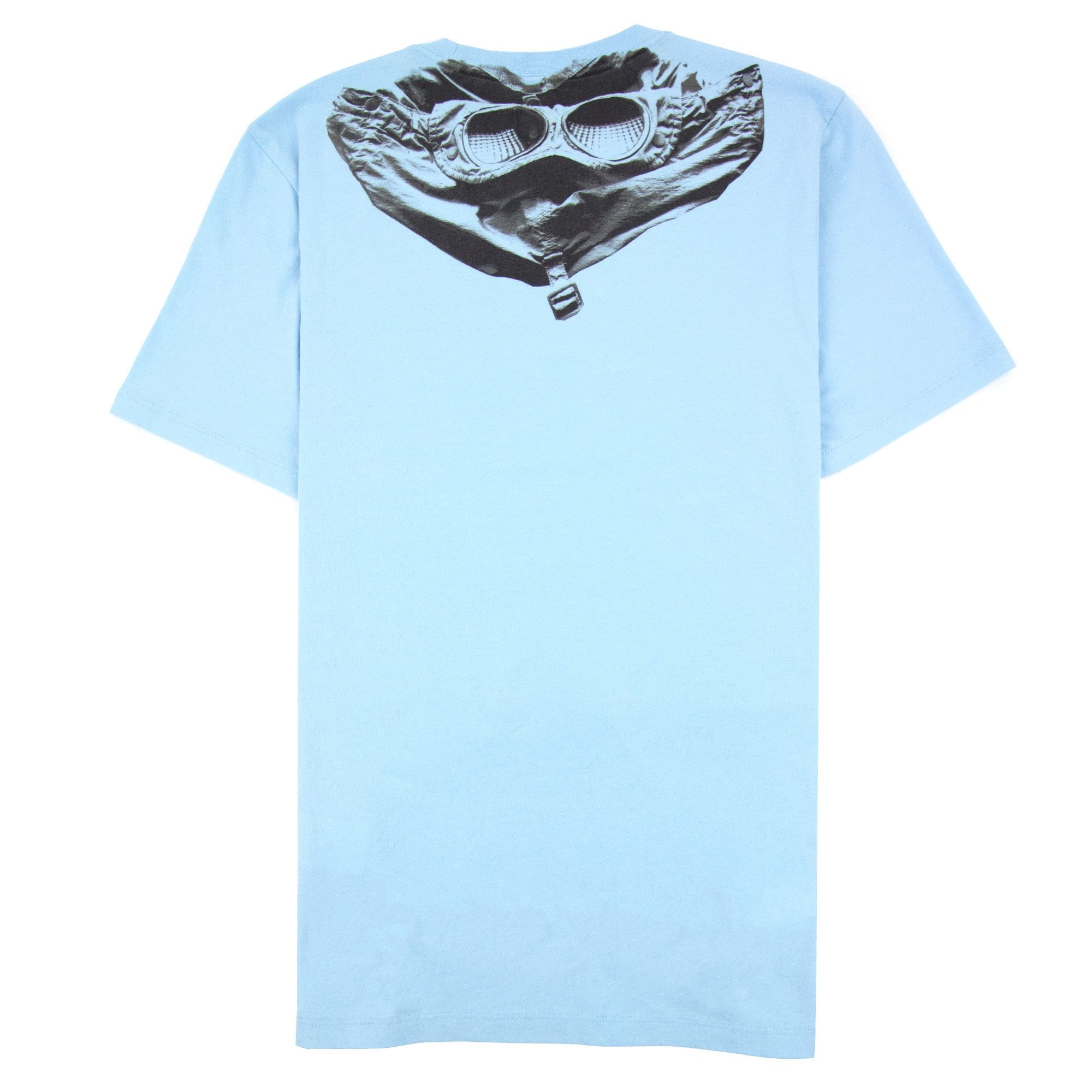 Cp Company Reverse Google Print T-shirt Sky Blue 832