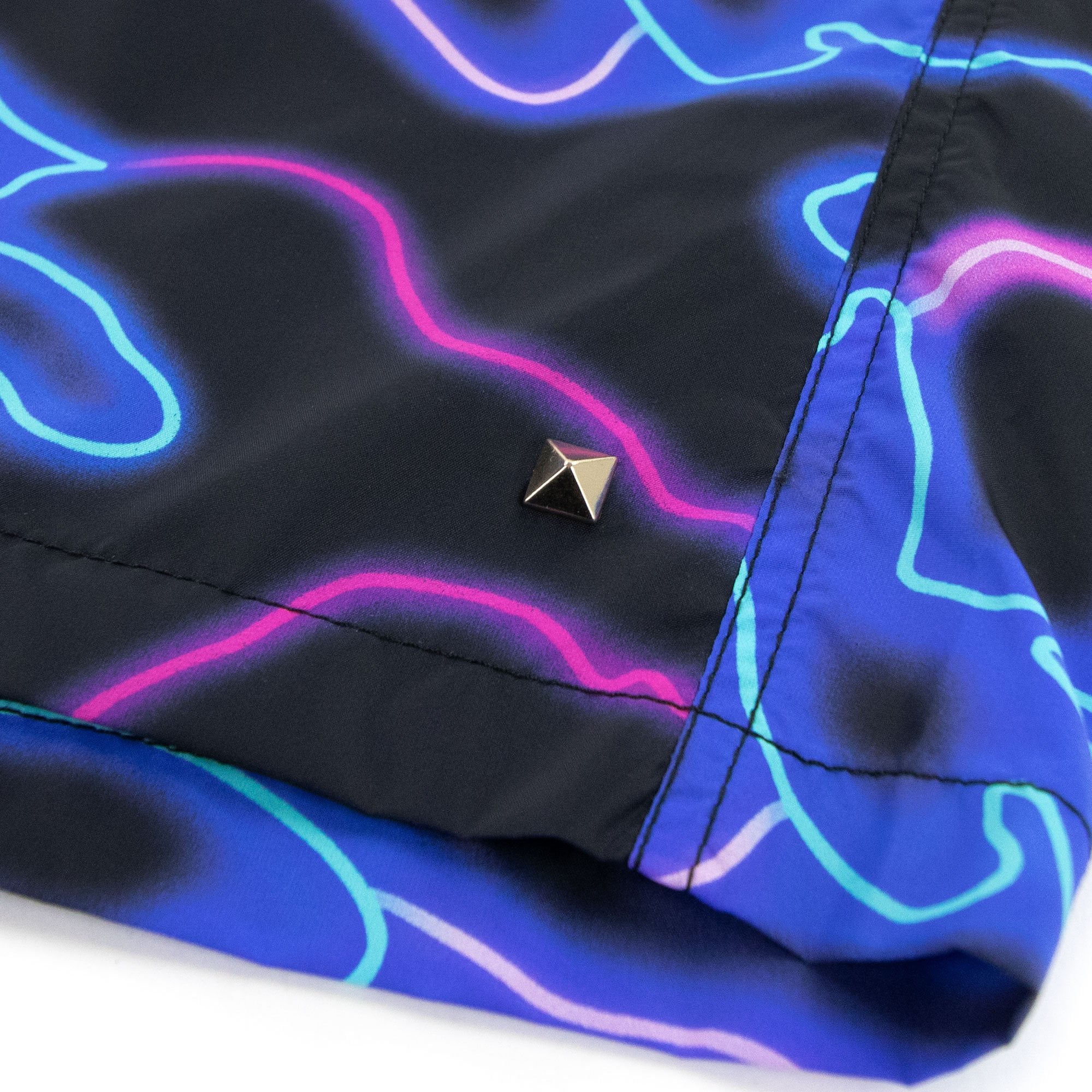 Valentino Neon Camo Swim Shorts Neon Camo N36