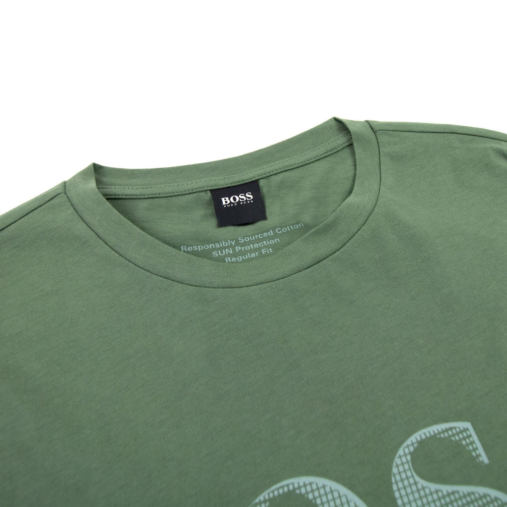 Hugo Boss Rn Uv-protection T-shirt Light Green 360