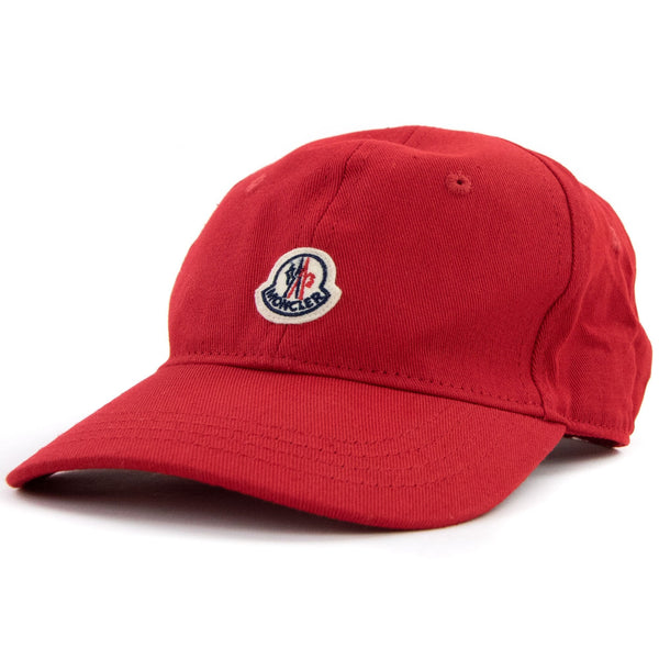Moncler Junior Basic Logo Cap Red 455 | ONU – Onu