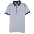 Hugo Boss Paule 4 Short Sleeve Polo Shirt Grey/navy