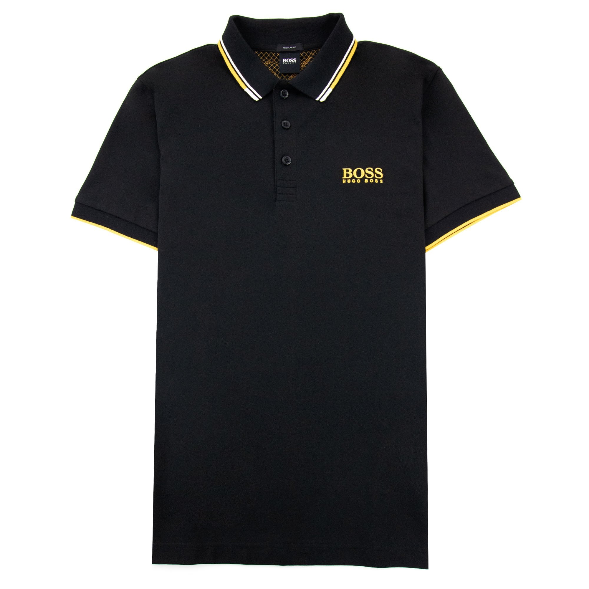 Hugo Boss Paddy Pro Golf Polo Shirt Black 001 | ONU – Onu