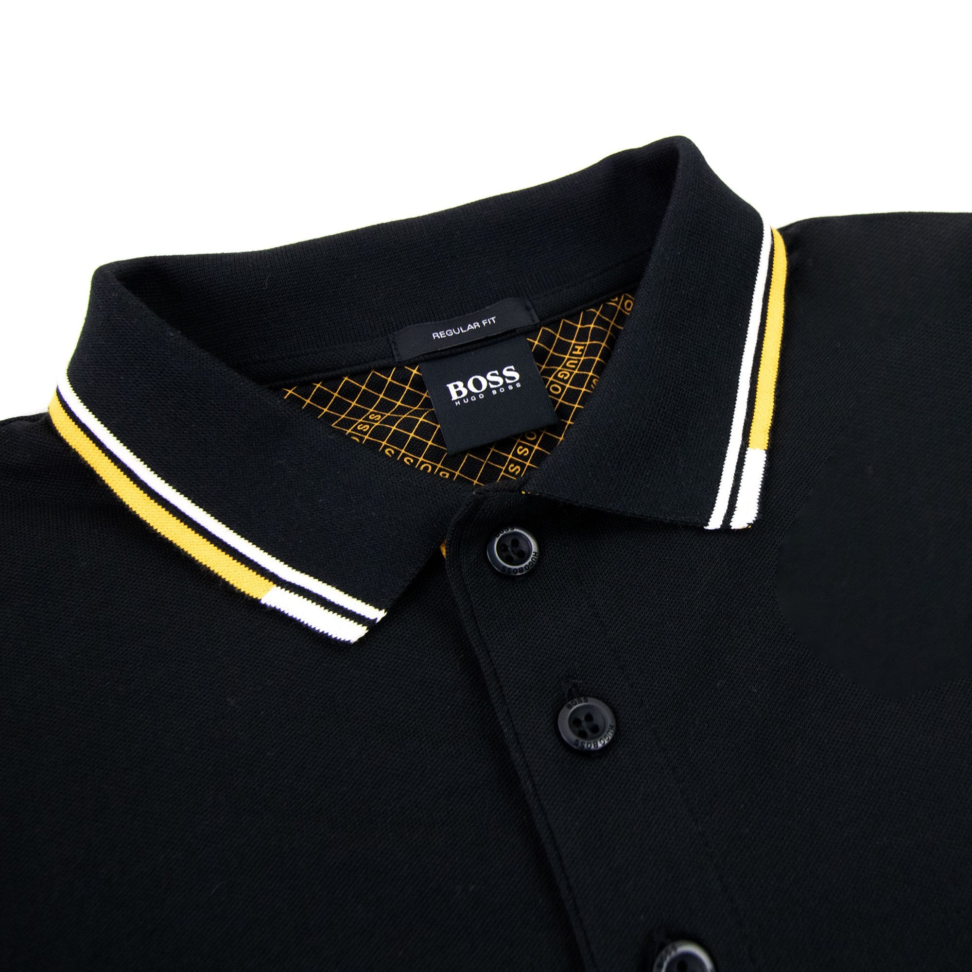Hugo Boss Paddy Pro Golf Polo Shirt Black 001
