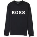 Hugo Boss Salbo 1 Printed Logo Sweatshirt Black 001