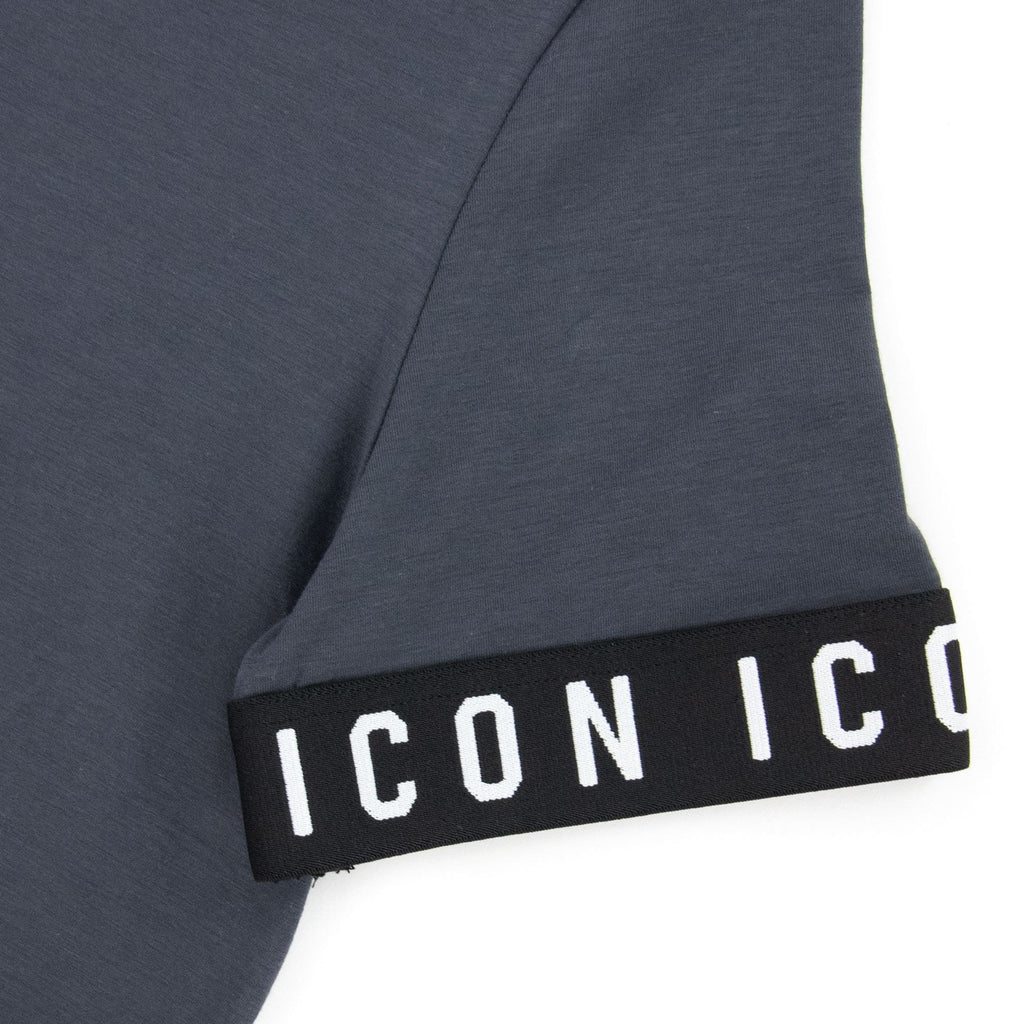 Dsquared2 Swim Shorts & Underwear Dsq2 Icon Arm Band T-shirt Grey/black