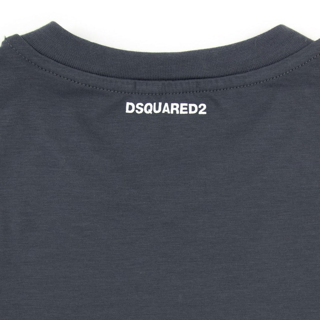 Dsquared2 Swim Shorts & Underwear Dsq2 Icon Arm Band T-shirt Grey/black