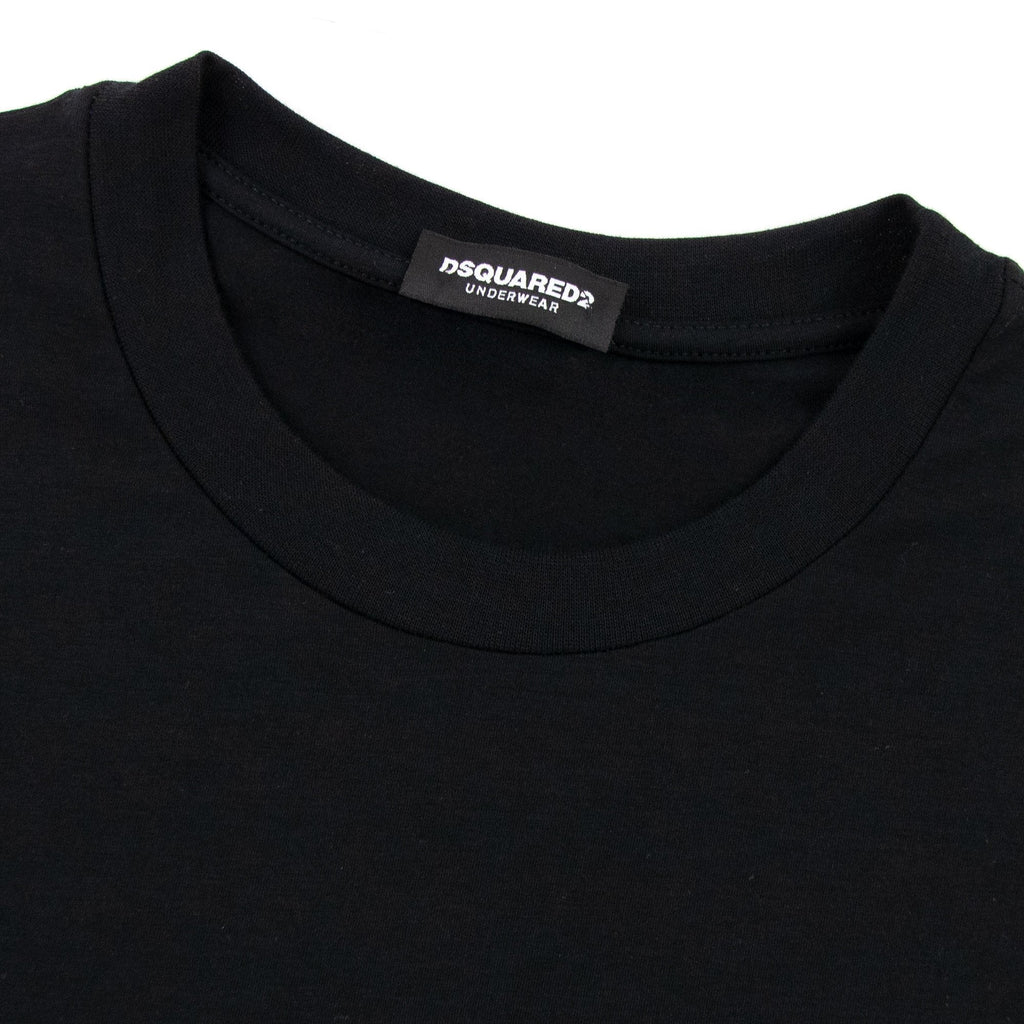 Dsquared2 Swim Shorts & Underwear Dsq2 Icon Arm Band T-shirt Black/black