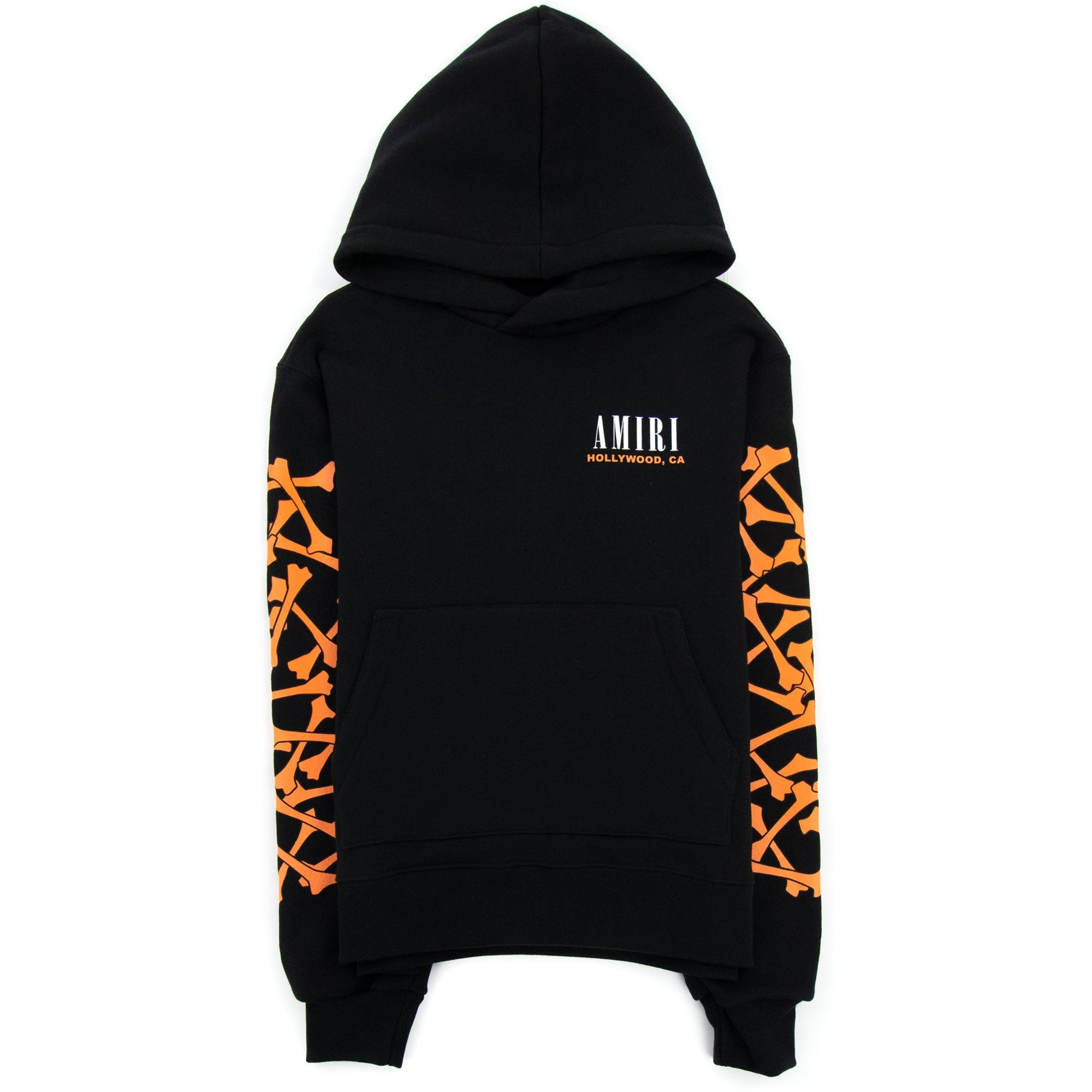 Amiri Bones Hooded Sweatshirt Black
