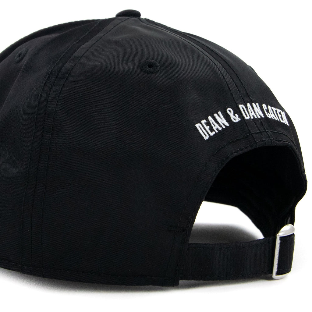 Dsquared2 Ceresio 9 Nylon Baseball Cap Black/white