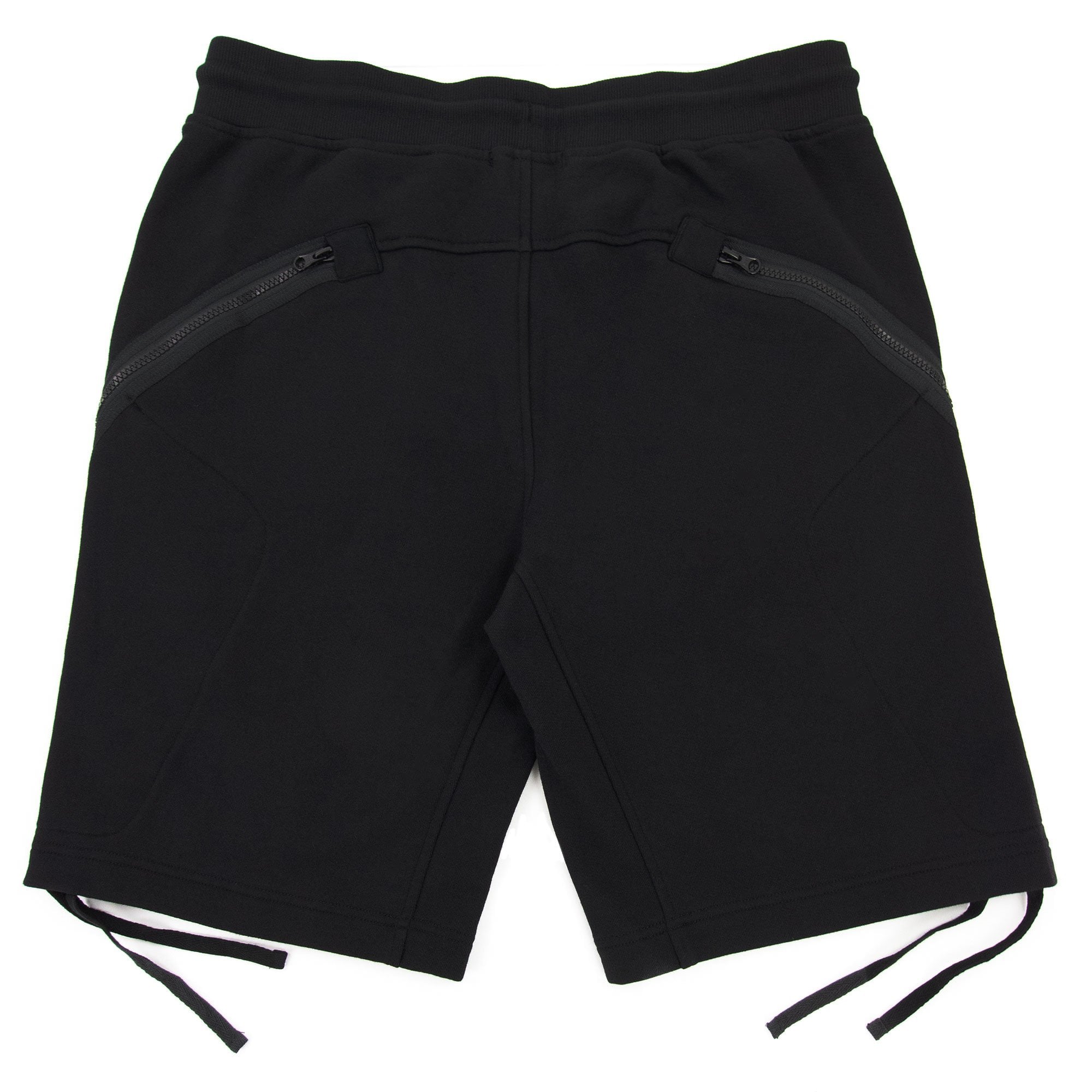 Cp Company Diagonal Raised Fleece Shorts Black 999