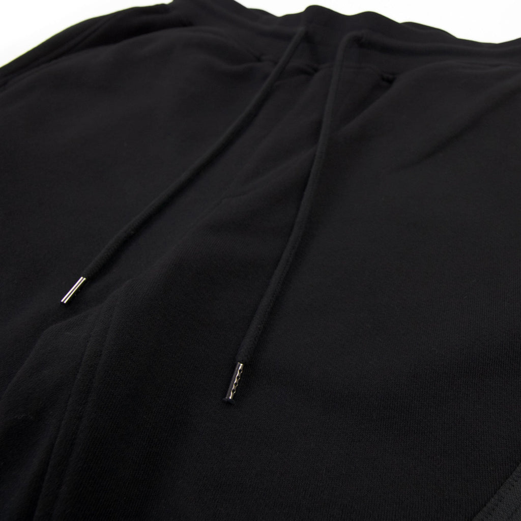 Cp Company Diagonal Raised Fleece Shorts Black 999