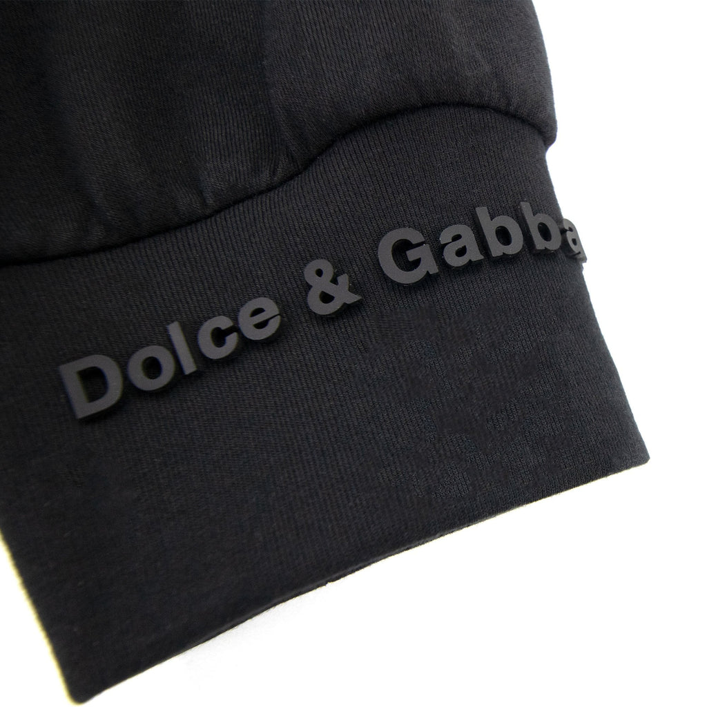 Dolce & Gabbana Dg 3d Patch Logo Sweatshirt Black