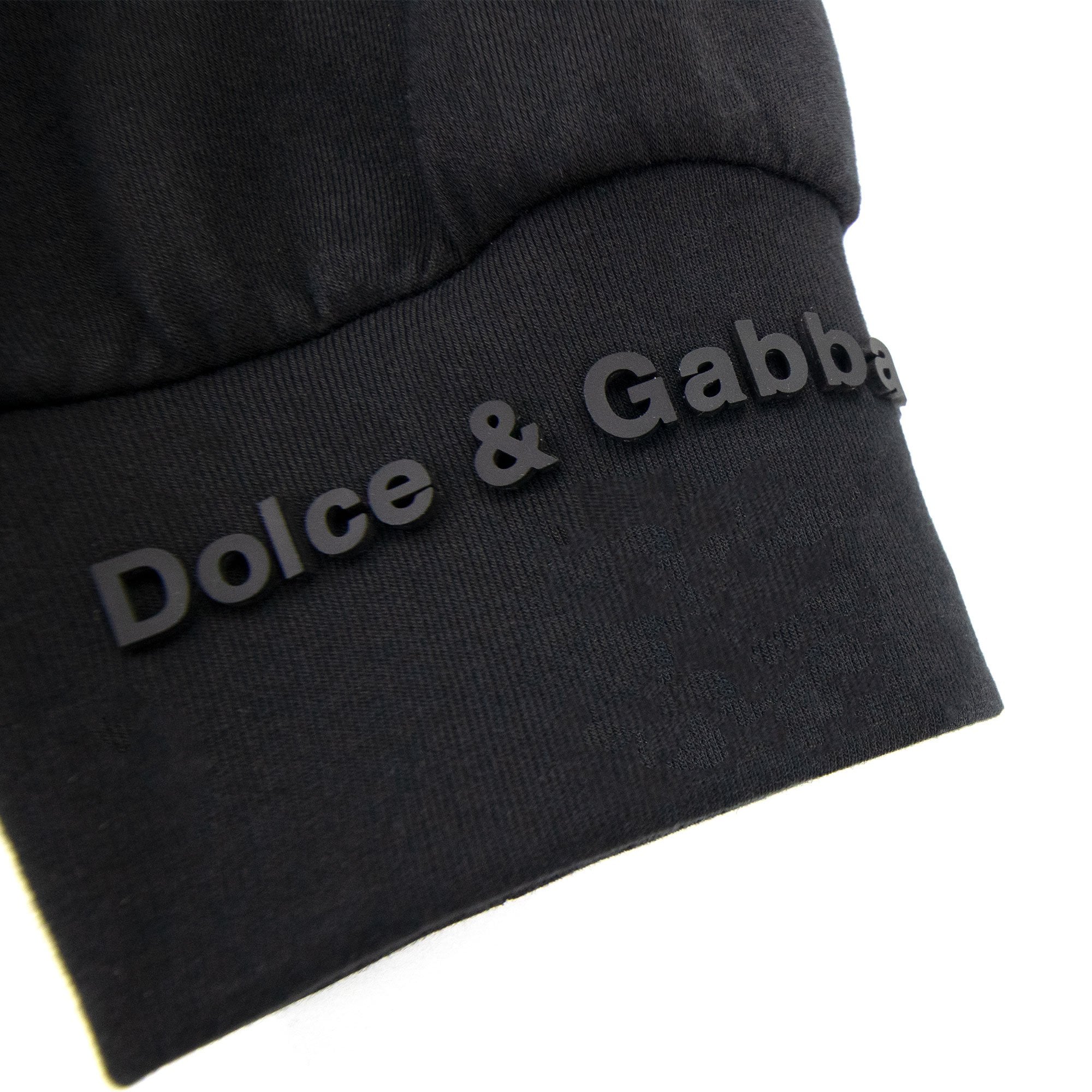 Dolce & Gabbana Dg 3d Patch Logo Sweatshirt Black
