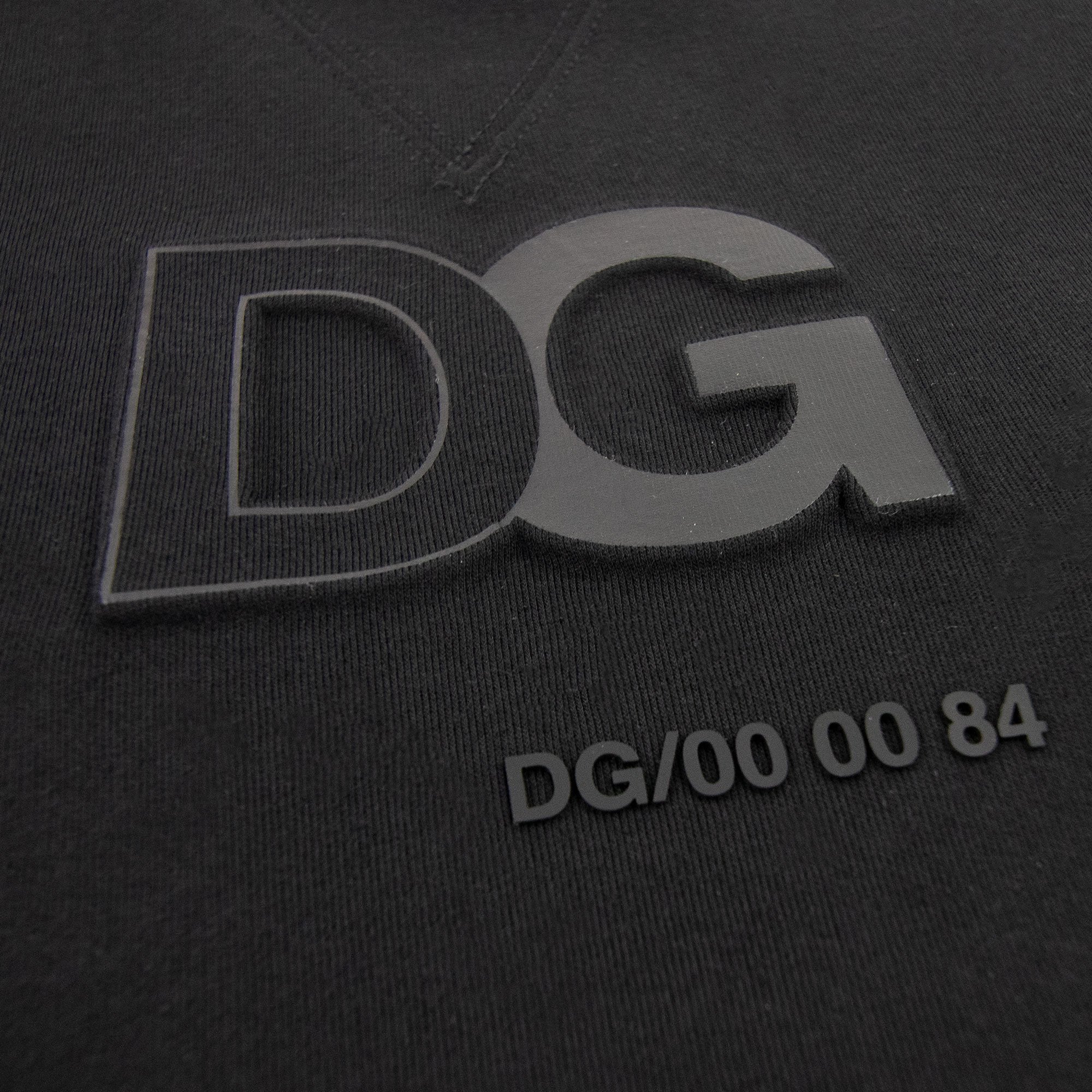 Dolce & Gabbana Dg 3d Patch Logo Sweatshirt Black