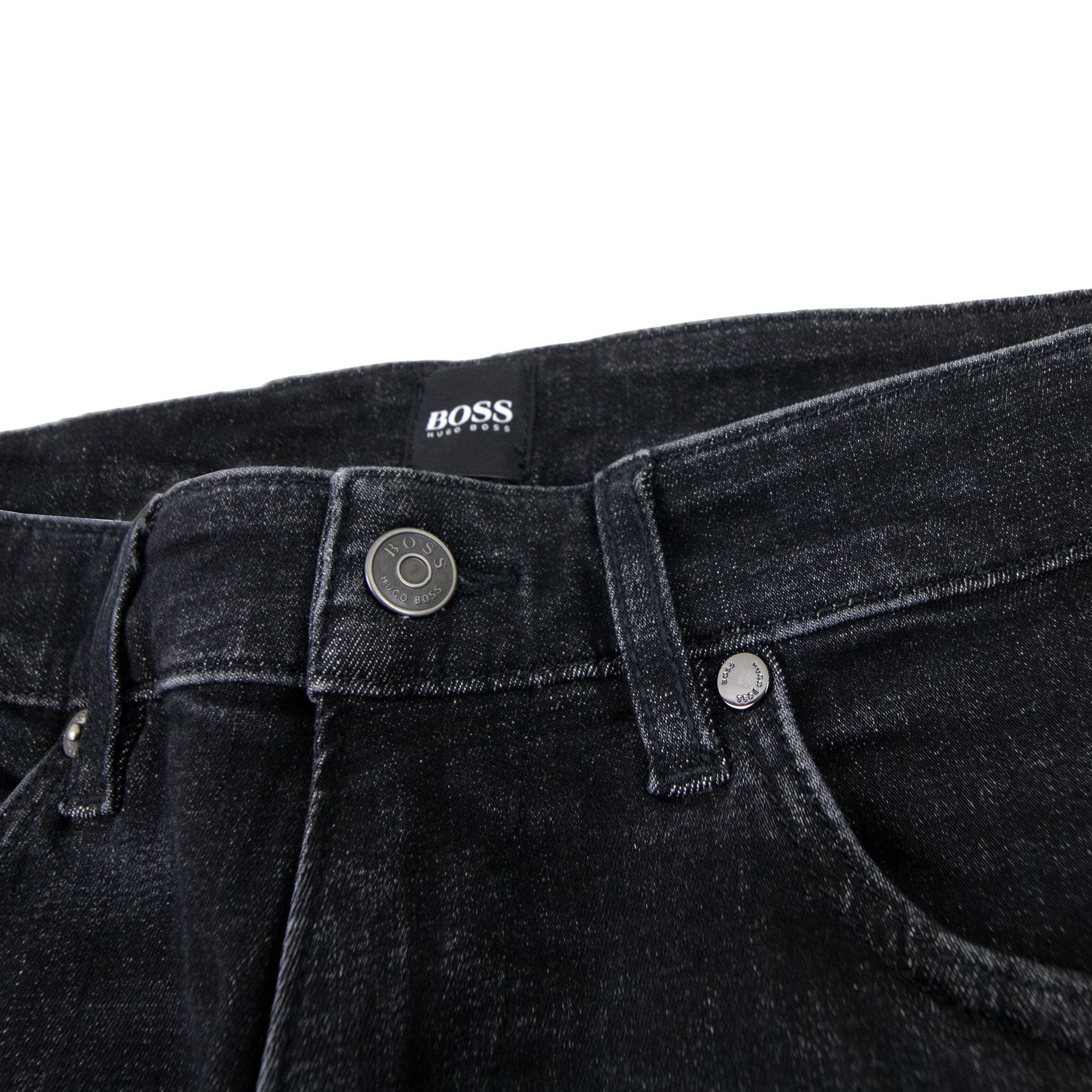 Hugo Boss Delaware3 Super Stretch Slim Fit Jean Black 007