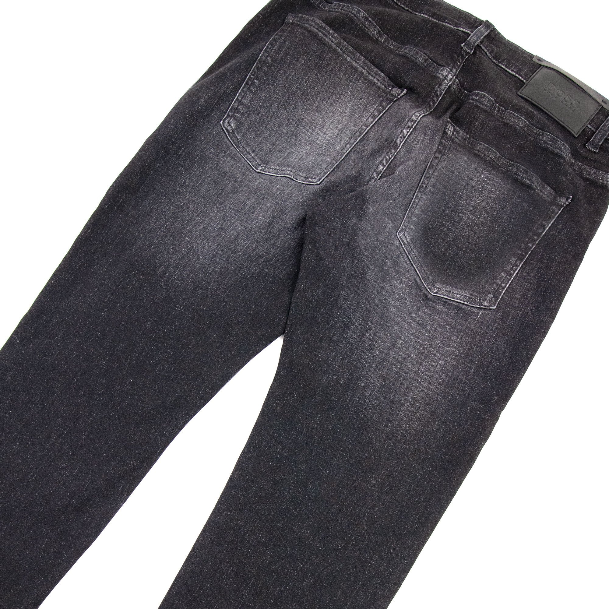 Hugo Boss Delaware3 Super Stretch Slim Fit Jean Black 007