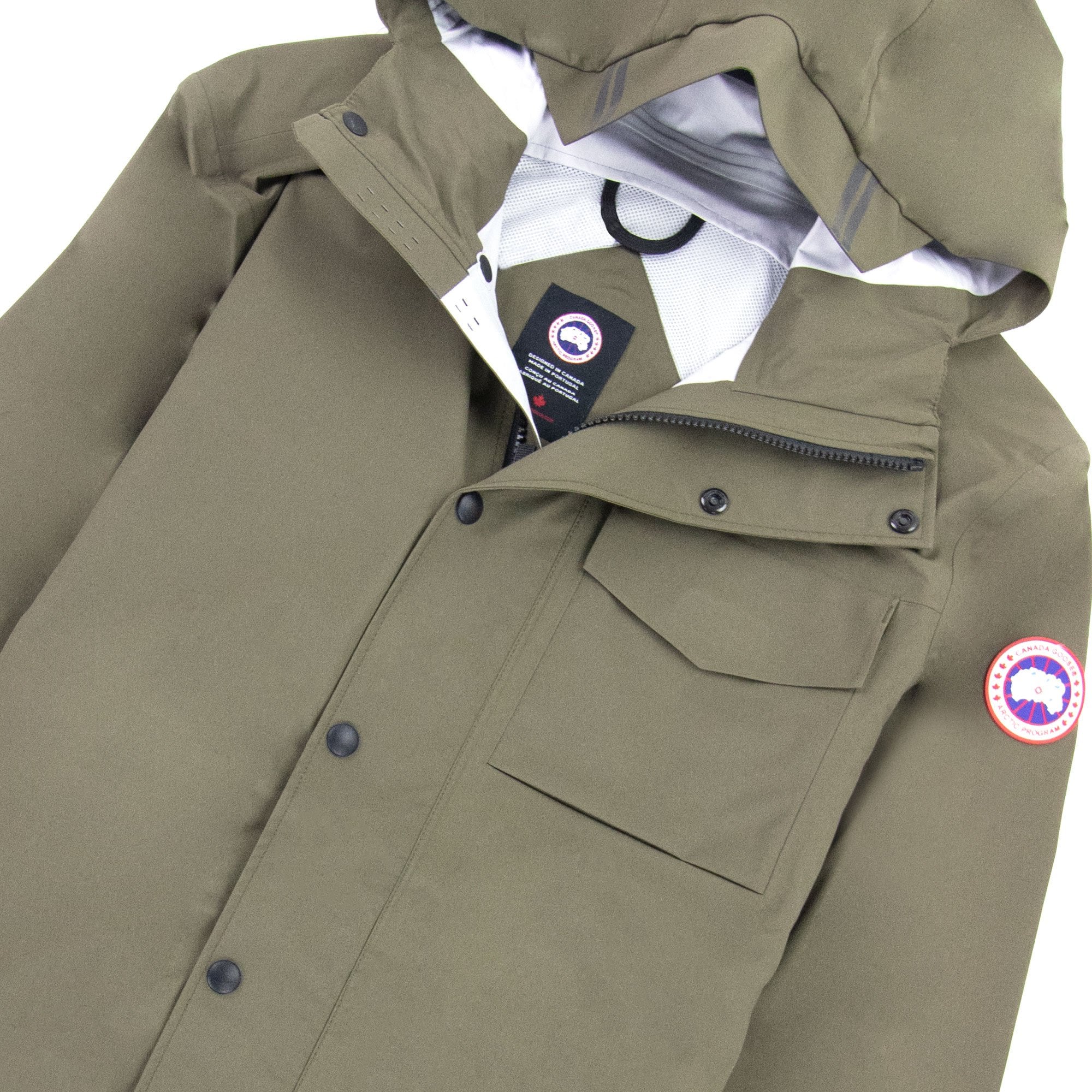 Canada Goose Nanaimo Rain Jacket 49 Military Green