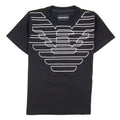 Emporio Armani Jnr Eagle Logo Tshirt Black APR1