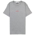 Stone Island Junior Graphic Print T Shirt Grey V0064
