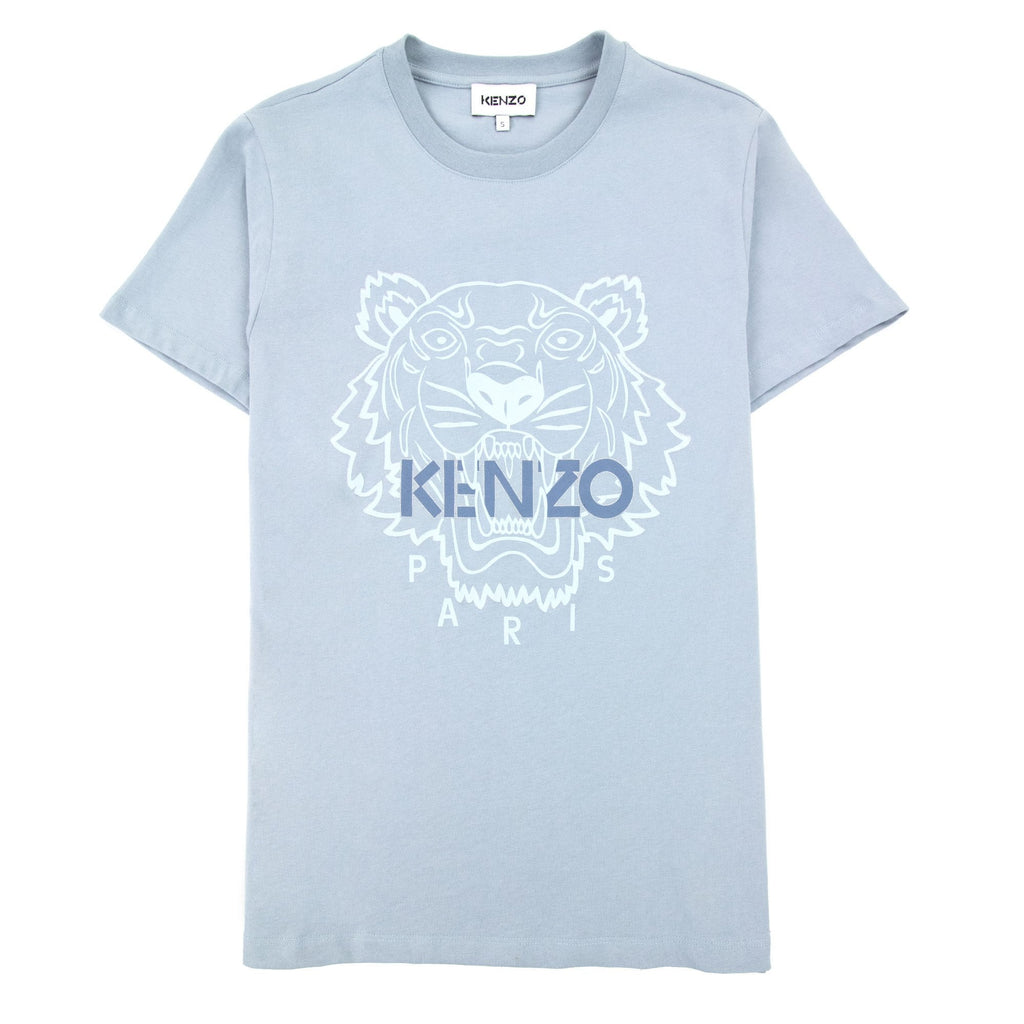 Kenzo Tiger Rubber Lining T-shirt Baby Blue