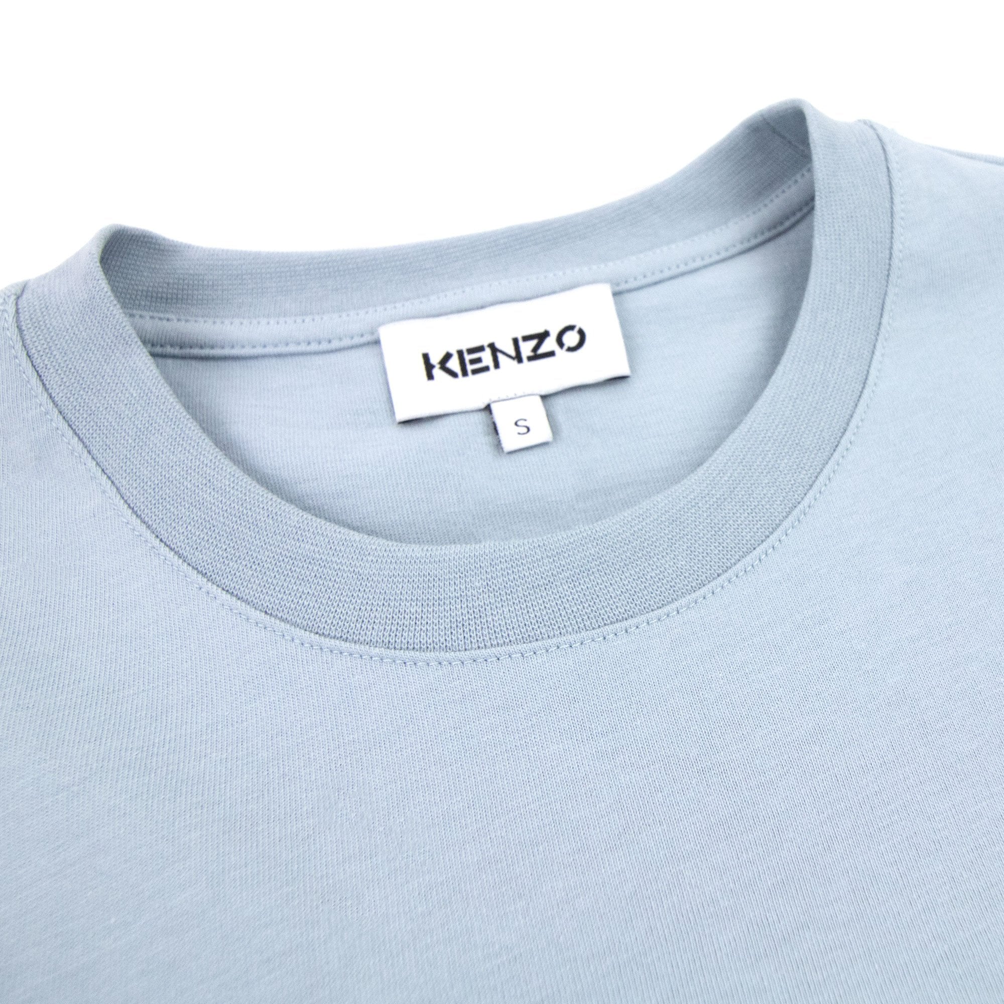 Kenzo Tiger Rubber Lining T-shirt Baby Blue