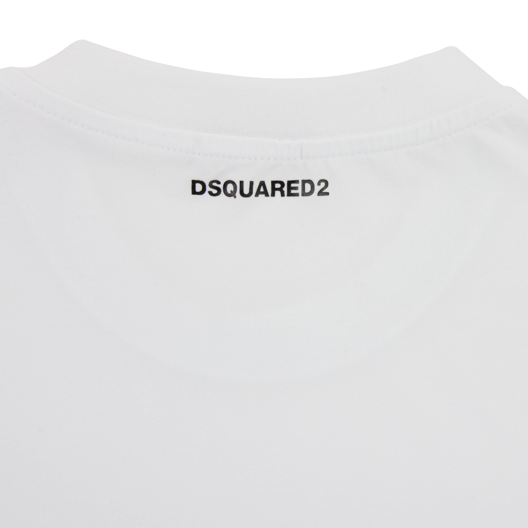 Dsquared2 Swim Shorts & Underw Dsq2 Icon Arm Band T-shirt White