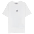 Stone Island Junior Logo Print T Shirt White V0001