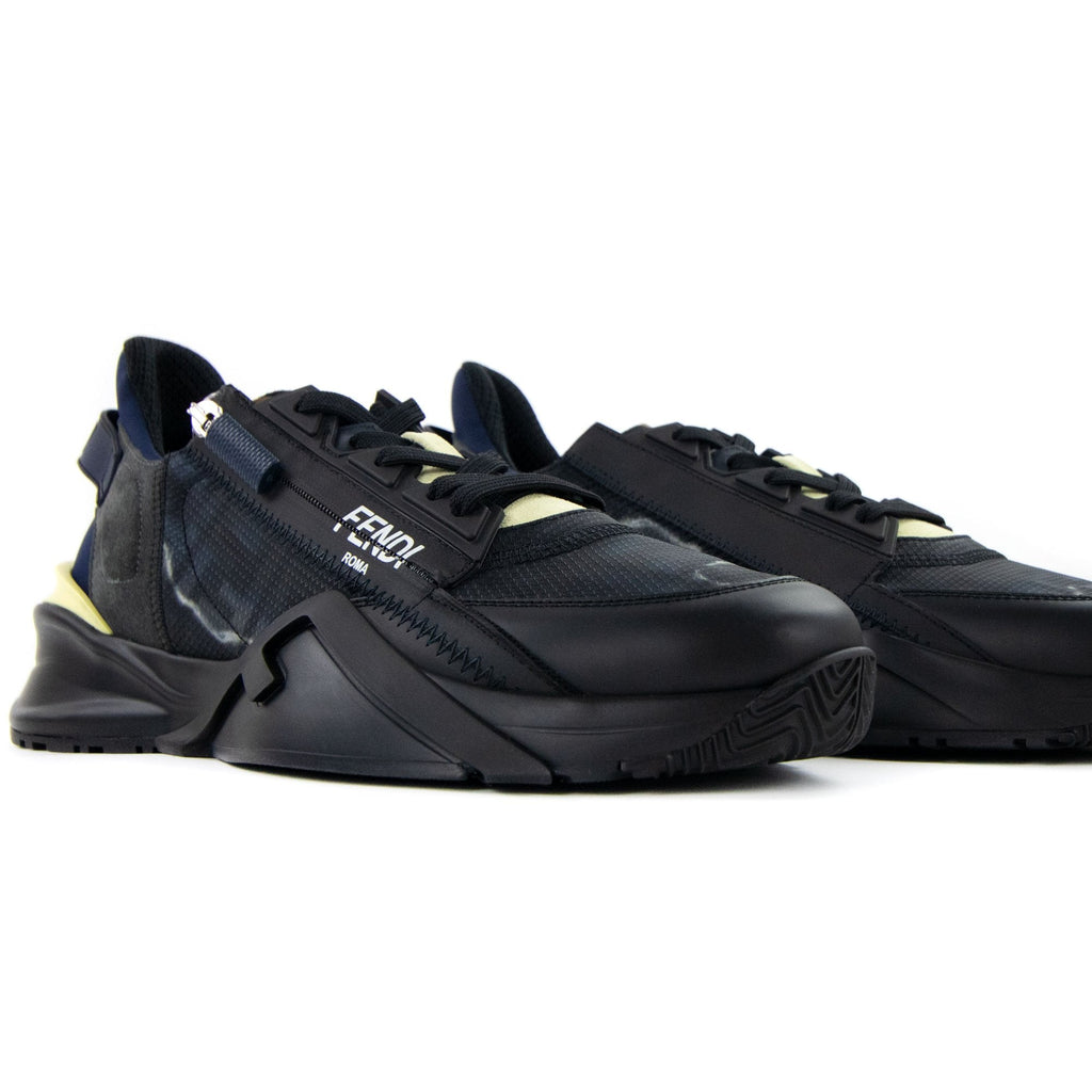 Fendi Flow Nylon Sneakers Black/Blue