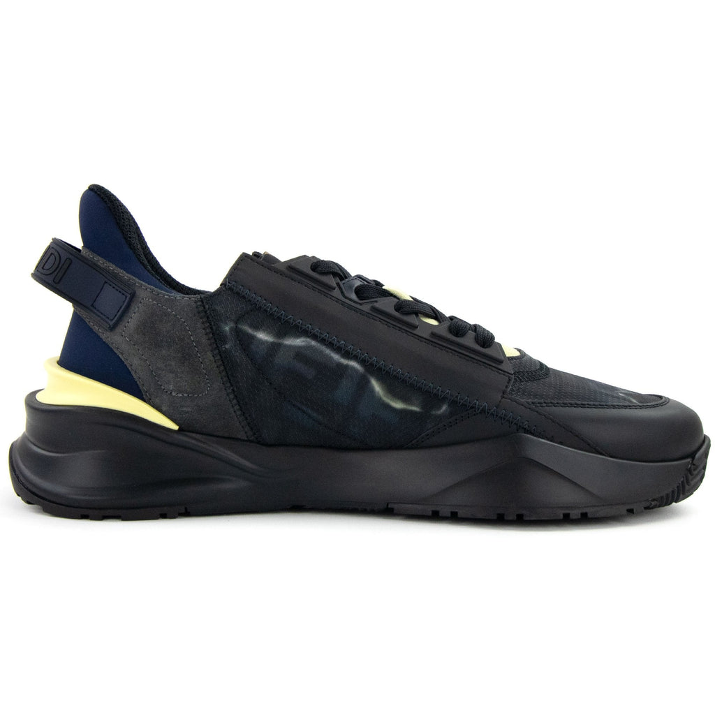 Fendi Flow Nylon Sneakers Black/Blue