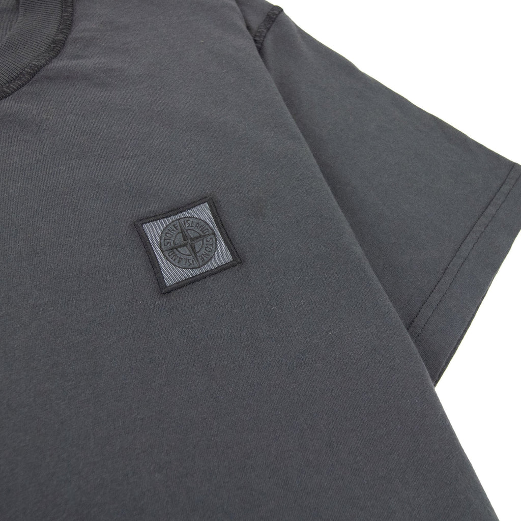 Stone Island Small Logo Patch Charcoal V0065