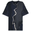 Fendi Earth Pattern T-shirt Black