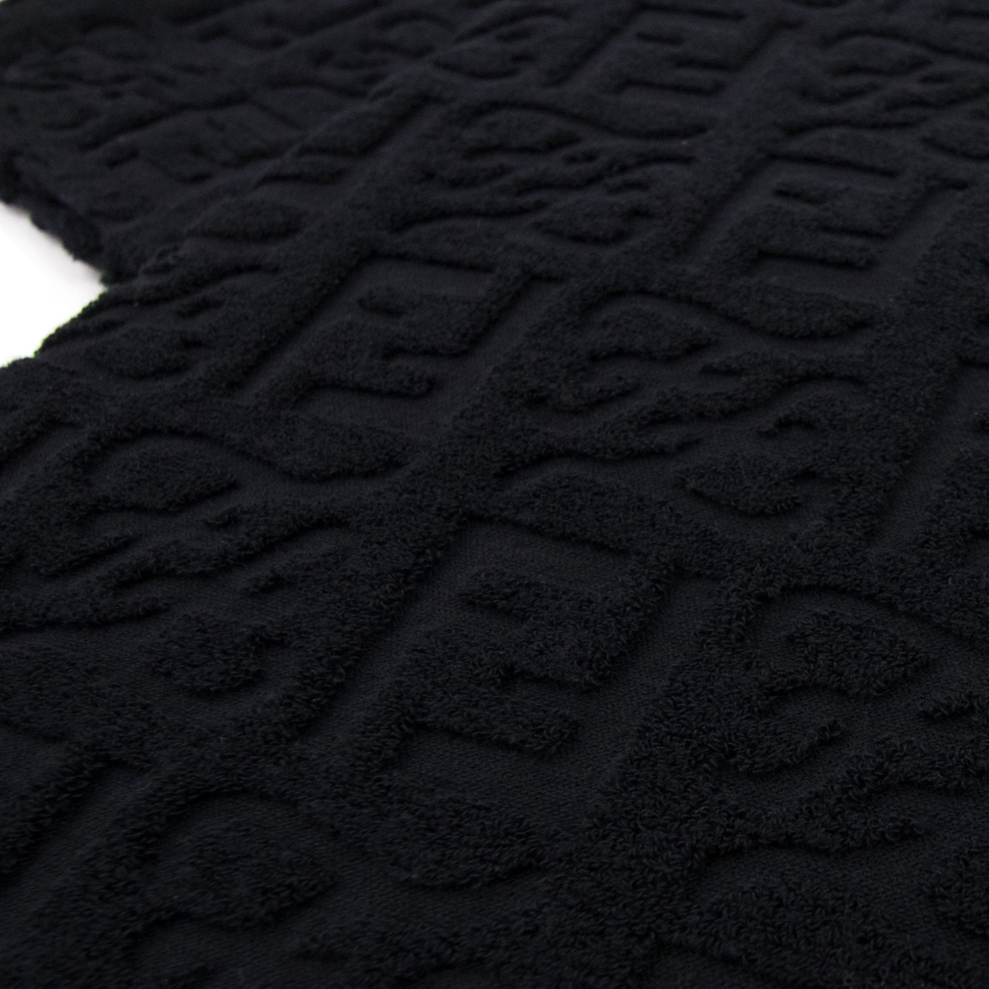 Fendi Ff Sponge Logo T-shirt Black