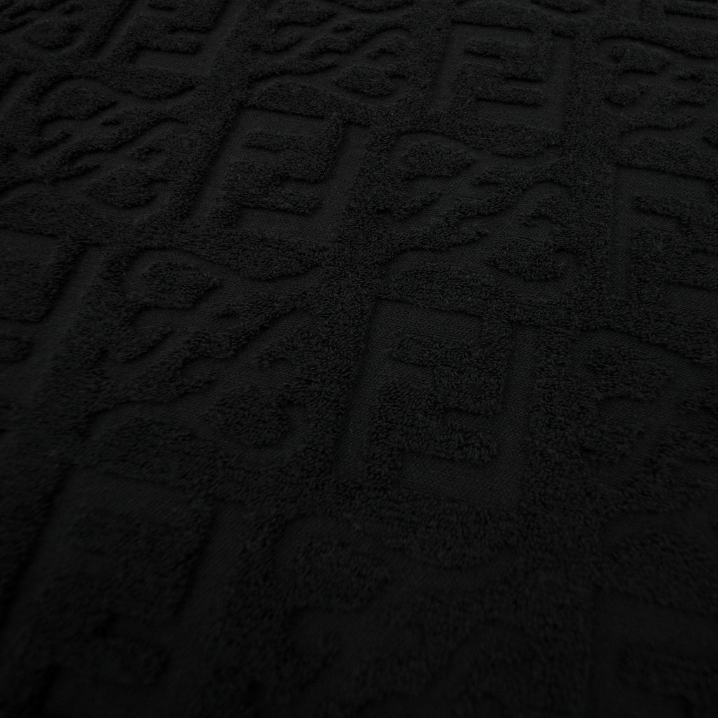 Fendi Ff Kaligraphy Sponge Sweat Black