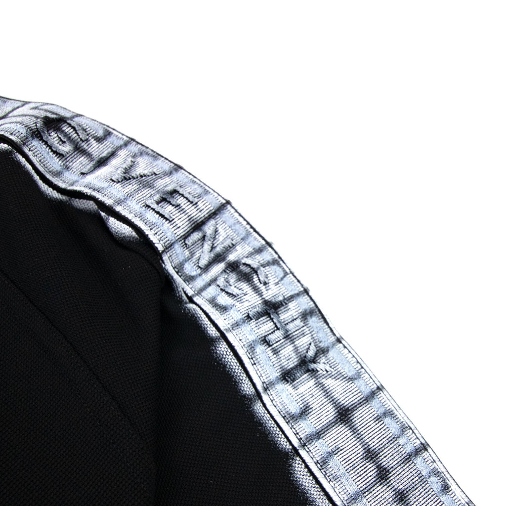 Givenchy 4g Webbing Zipped Polo Black 001