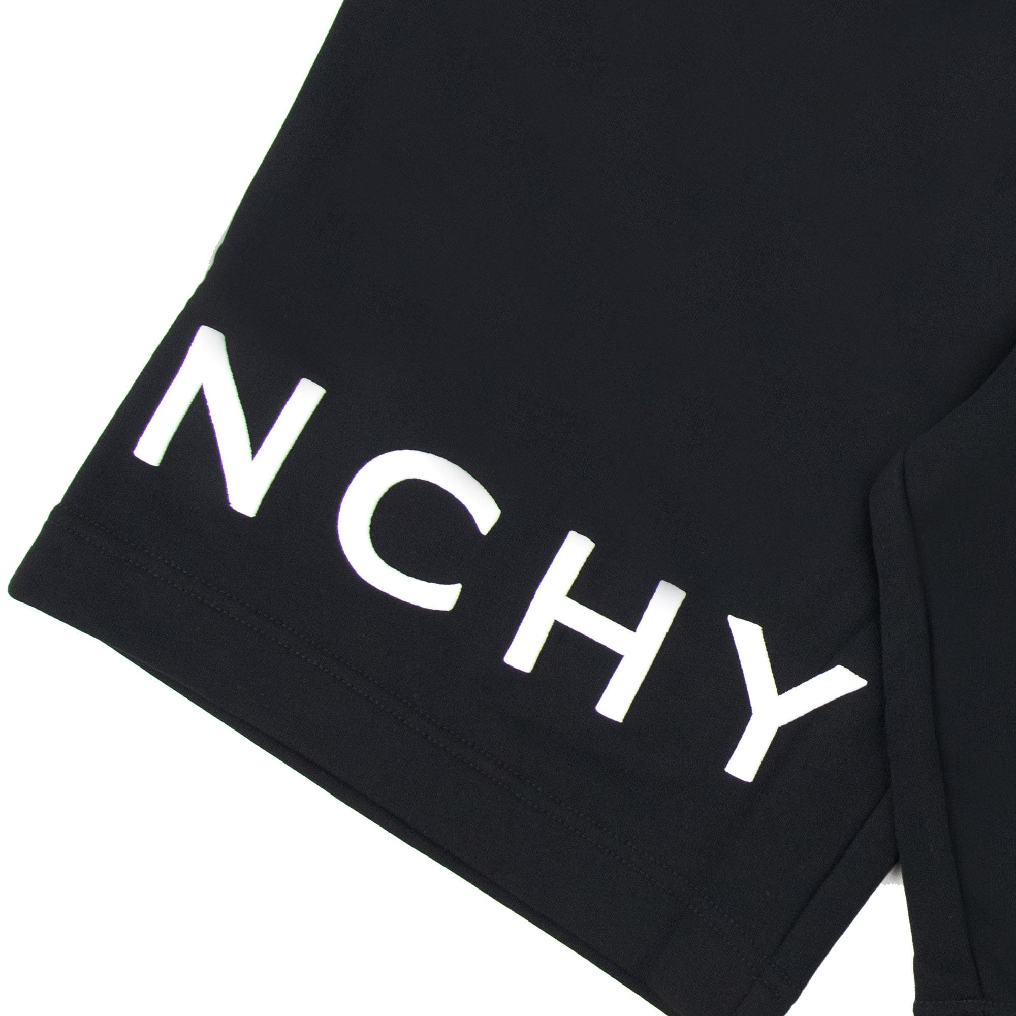 Givenchy 4g Embroidered Logo Bermuda Shorts Black 001