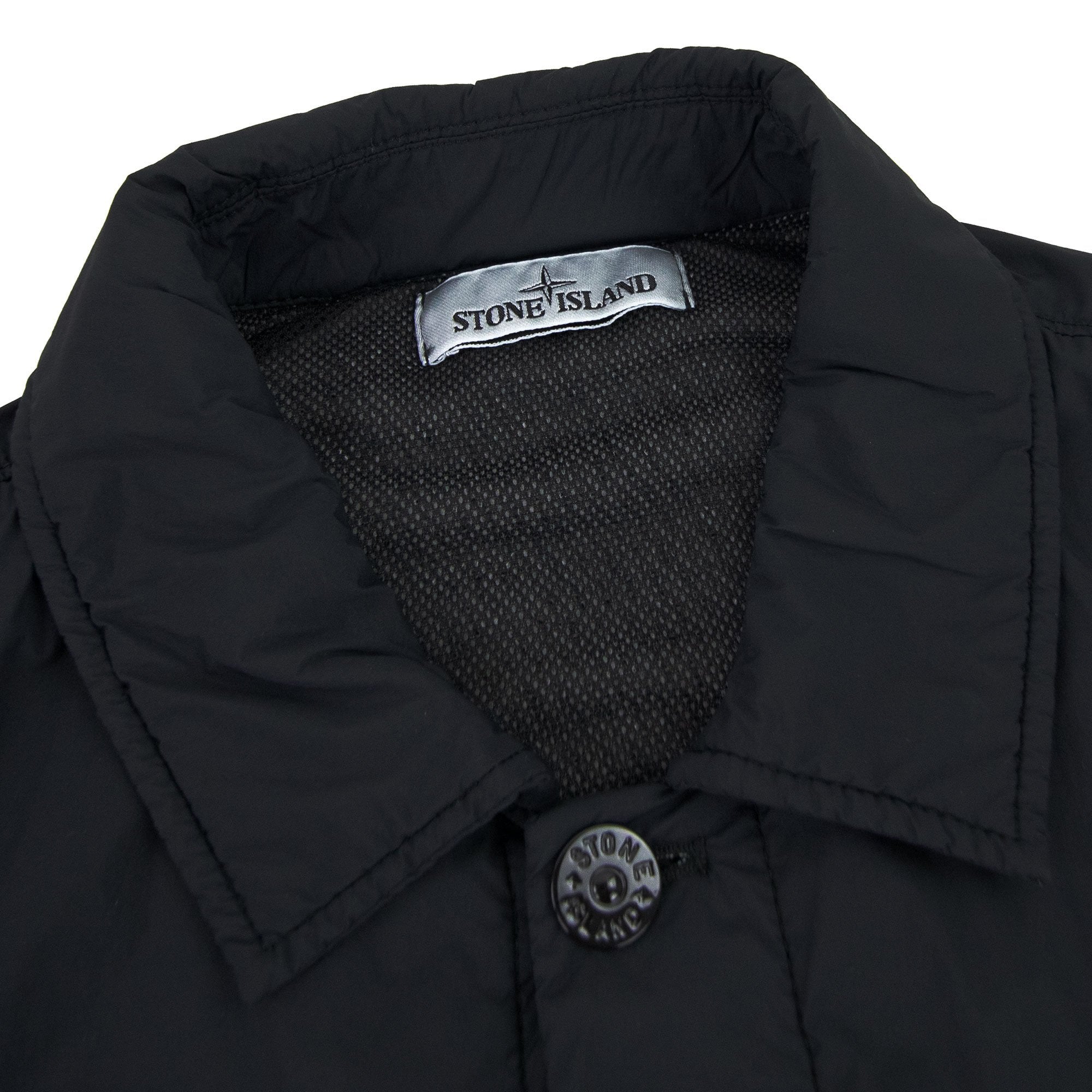 Stone Island Skin Touch Nylon Polartec Jacket Black V0029