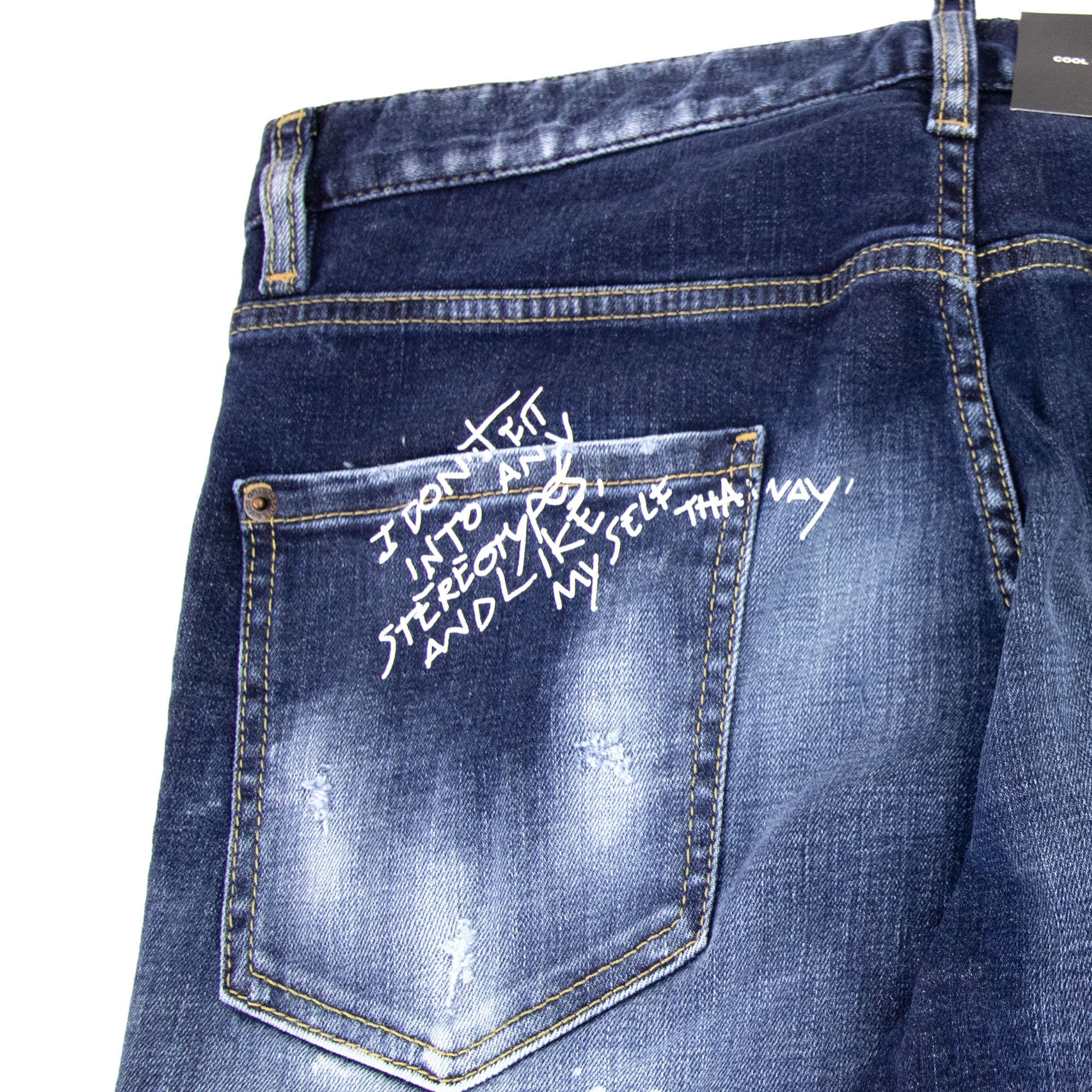 Dsquared2 Ciao Bella Dark Cool Guy Jean Denim – Onu