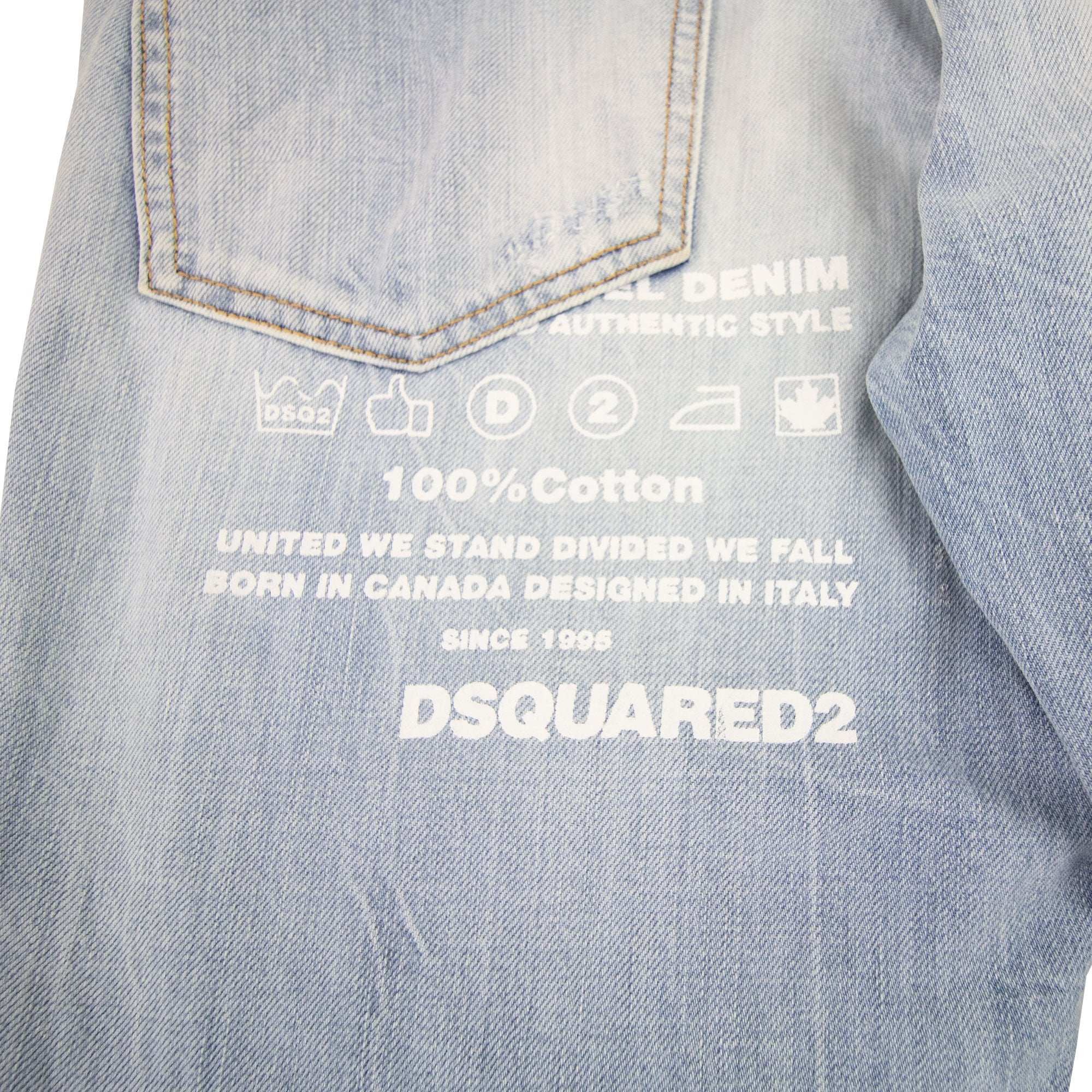 Dsquared2 Light L.a Wash Cool Guy Jean Denim