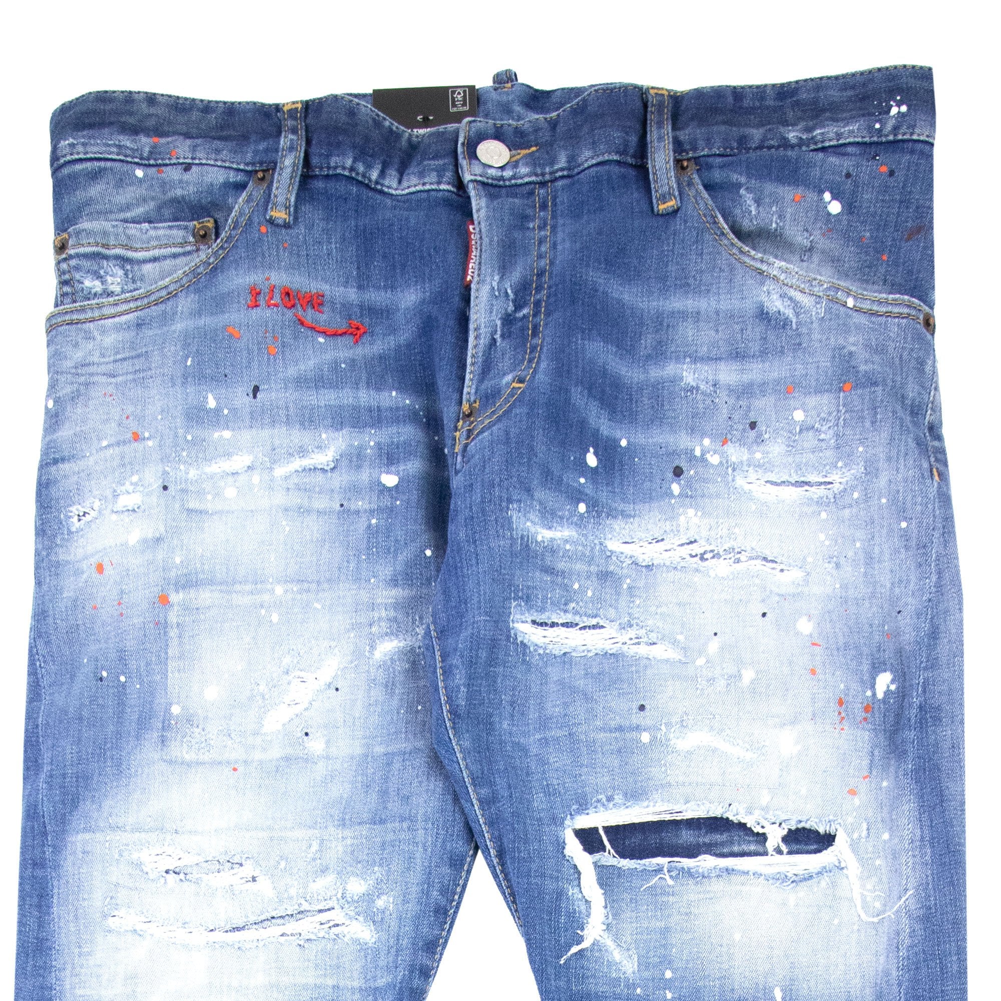 Dsquared2 Medium Breeze Sexy Twist Jean Denim