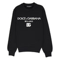 Dolce & Gabbana Dg Felpa Cotton Sweatshirt Black