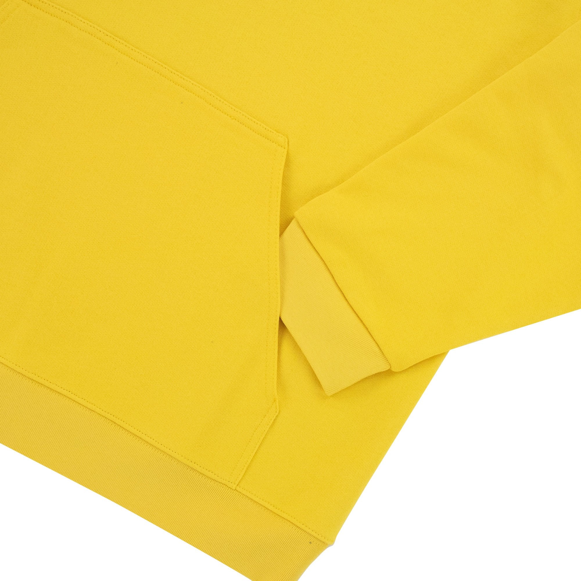 Balenciaga Political Campaign Embroidery Hoodie Yellow