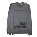 Love Moschino Box Logo Sweater Dark Grey