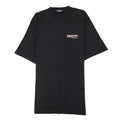 Balenciaga Political Campaign Embroidery T-shirt Black