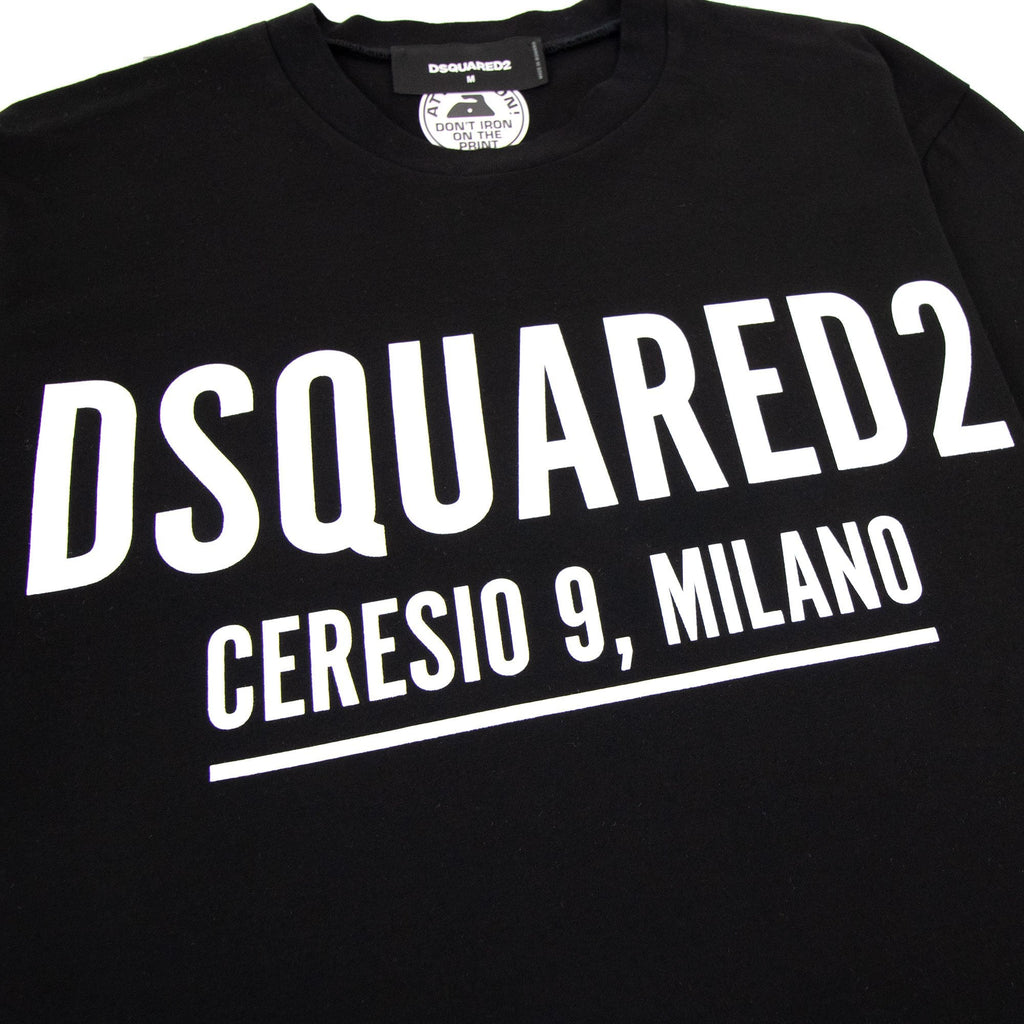 Dsquared2 Ceresio9 Cool T-shirt Black 900