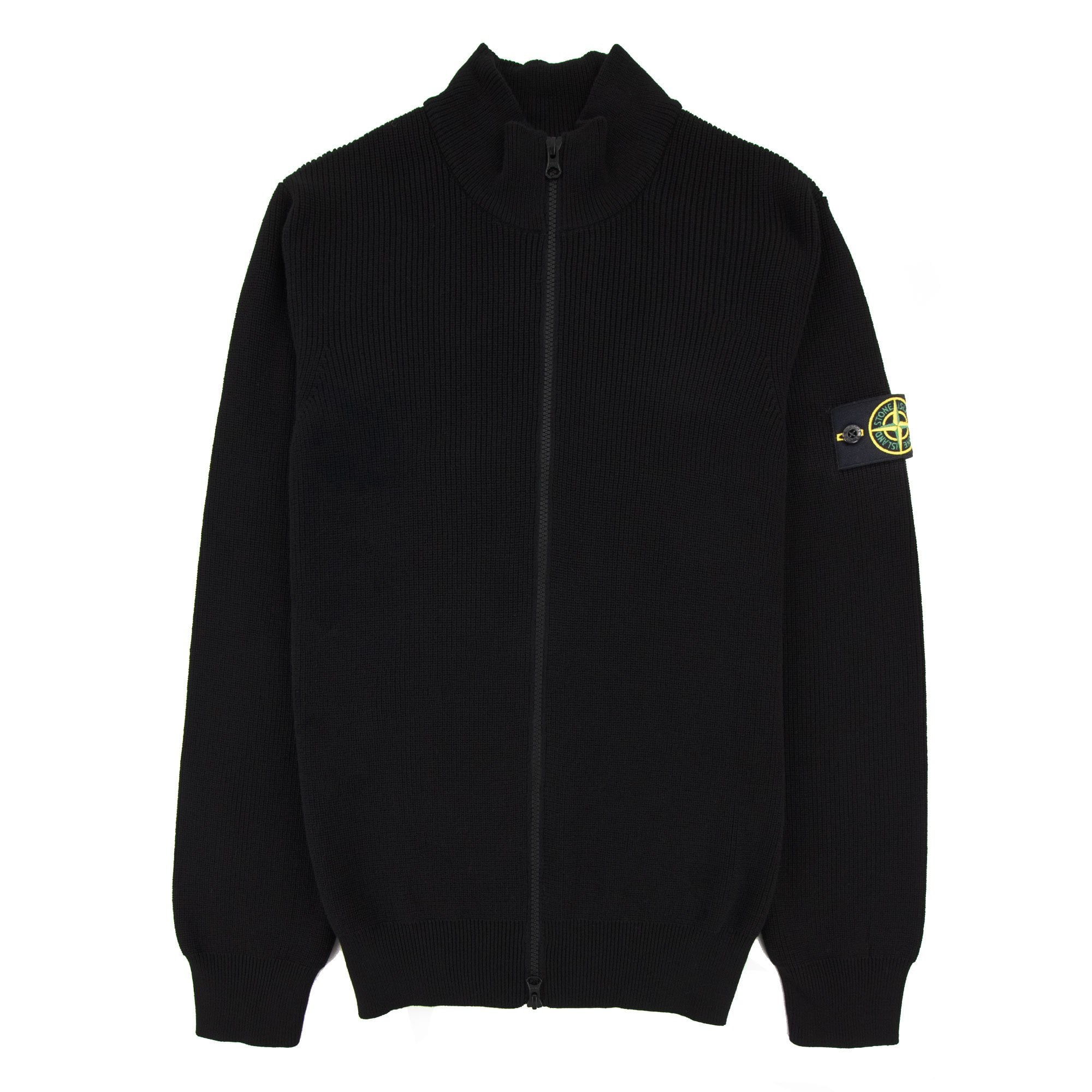 Stone Island 551d8 Knitted Cardigan Black V0029 | ONU – Onu