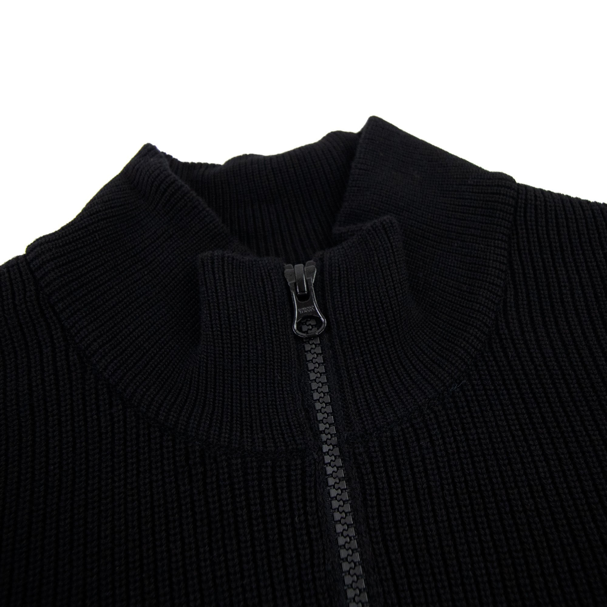 Stone Island 551d8 Knitted Cardigan Black V0029