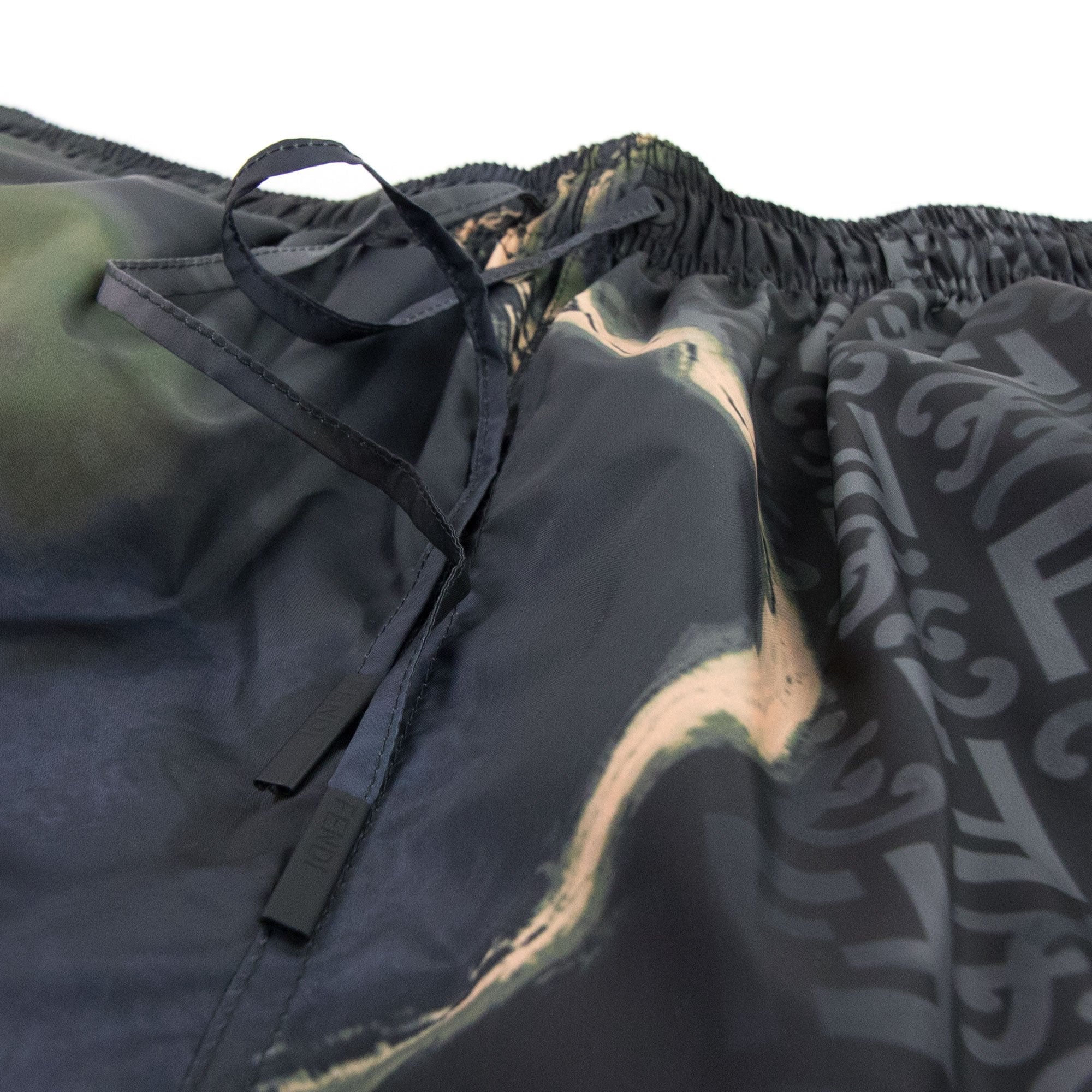 Fendi Earth Swim Shorts Moonlight Grey