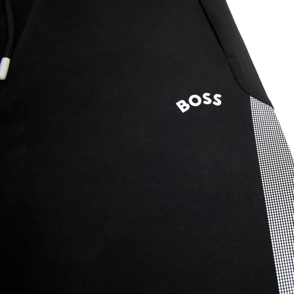 Hugo Boss Hadiko 2 Curved Logo Bottoms Black