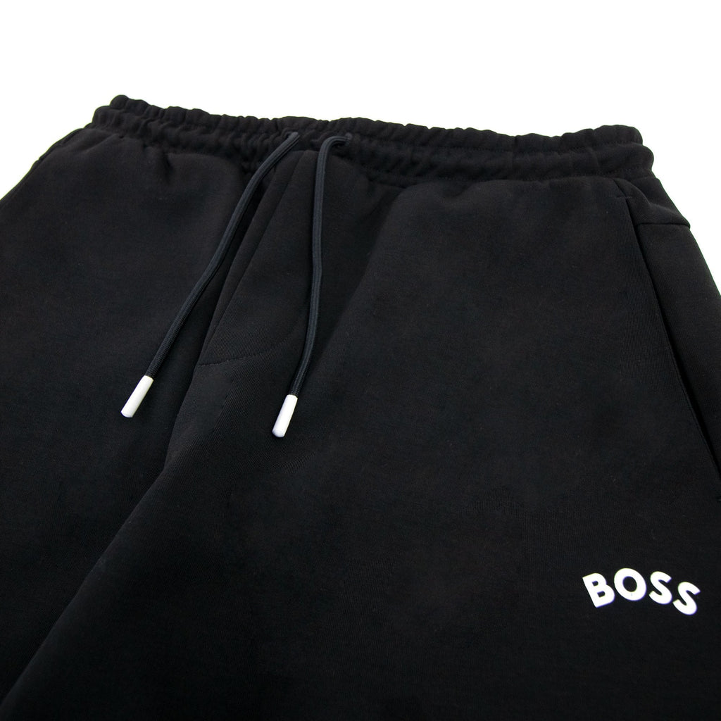 Hugo Boss Hadiko 2 Curved Logo Bottoms Black